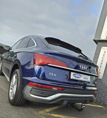 Detachable Swan Neck Towbar